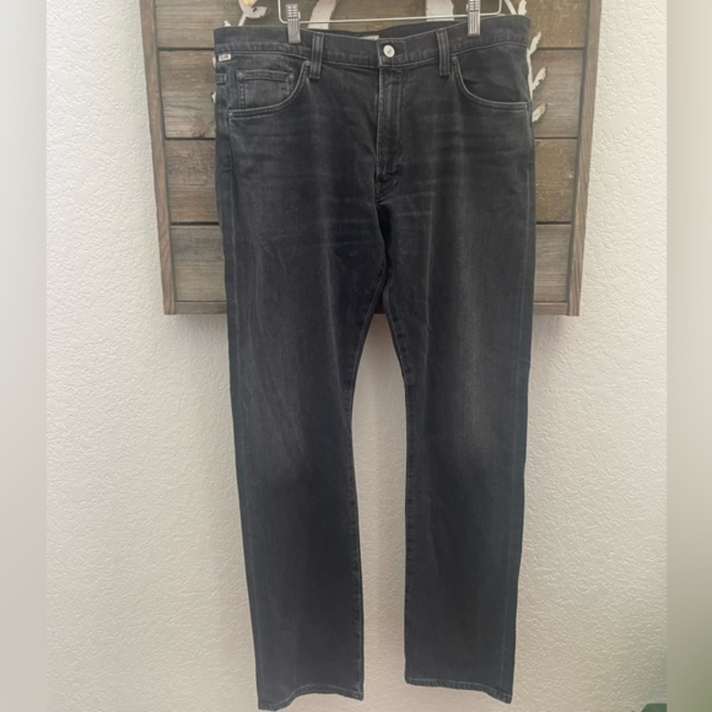 Citizens of Humanity Bowery Standard slim gray denim jeans size 36 NWT